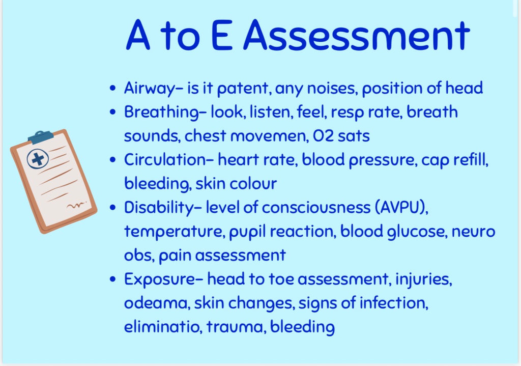 Student nurse flash cards
