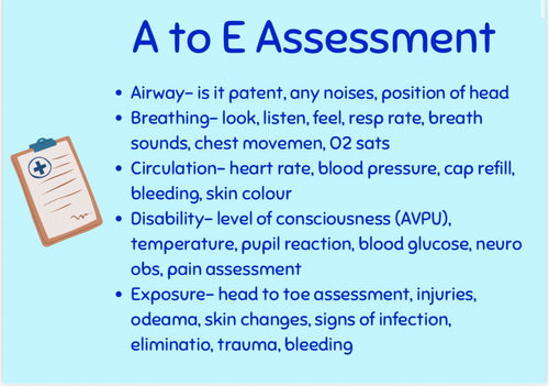 Student nurse flash cards
