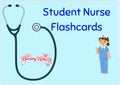 Student nurse flash cards
