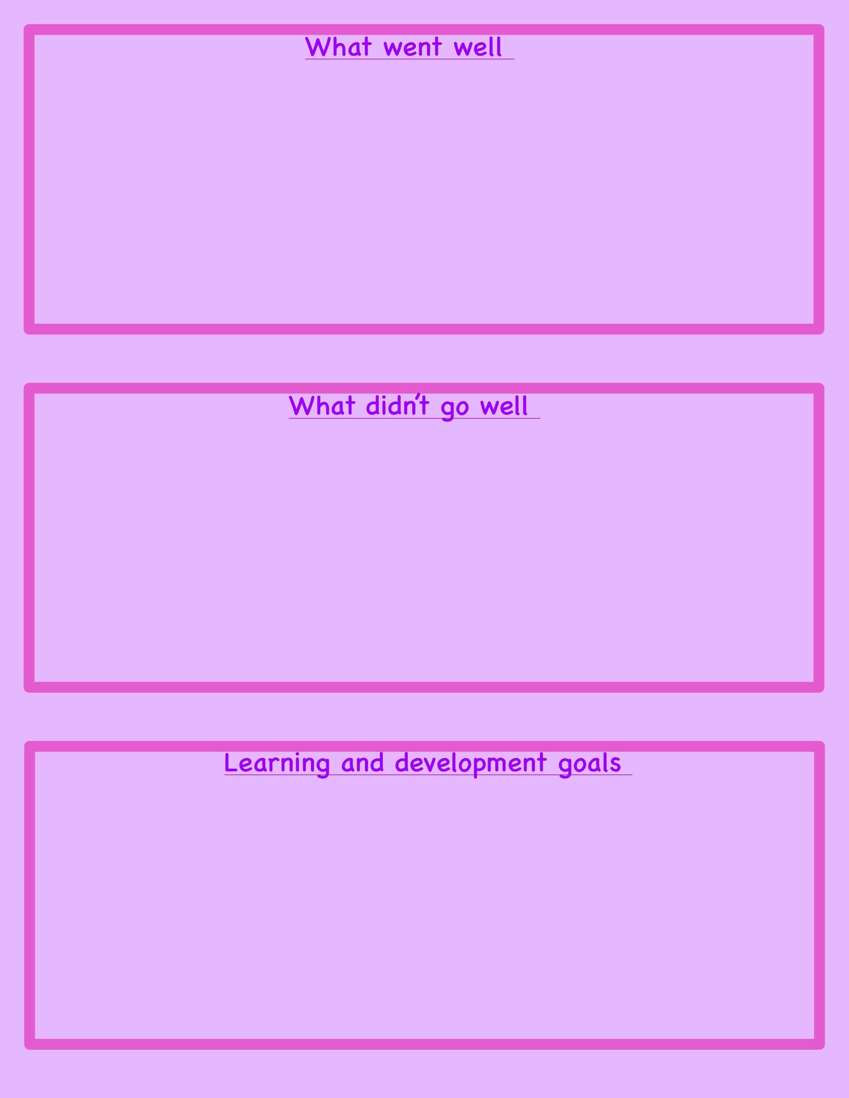 Reflection templates